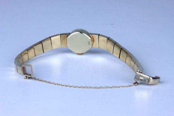 14k Art Deco Gold Ladies Elgin Wrist Watch - Image 9