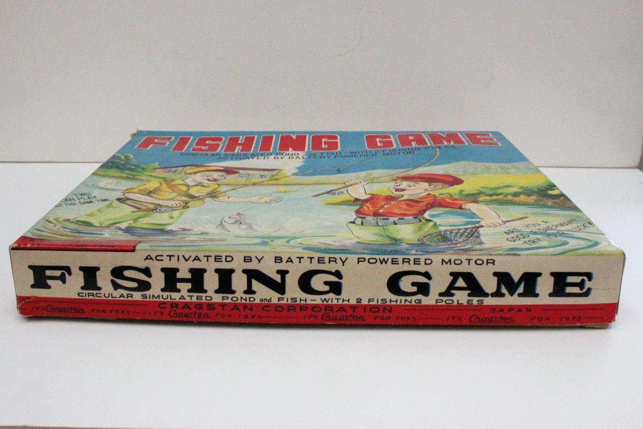 50s Cragstan Japanese Fishing Game +Box - Image 5