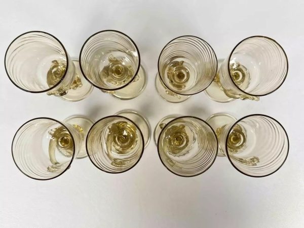 Salviati Dolphin Blown Glass Decanter Set - Image 11