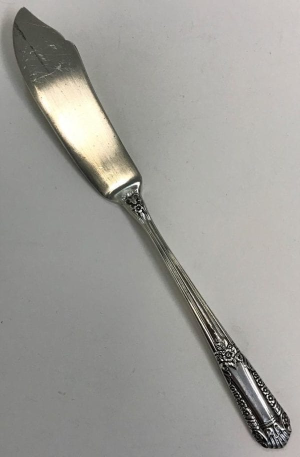 Antique Sterling Silver Master Butter Knife/spreader 7 
