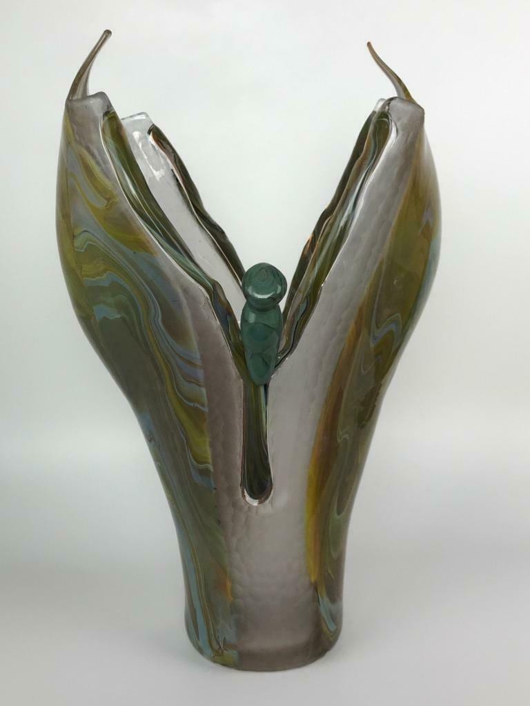 Valentina Murano Glass Modernist Vase - Image 3